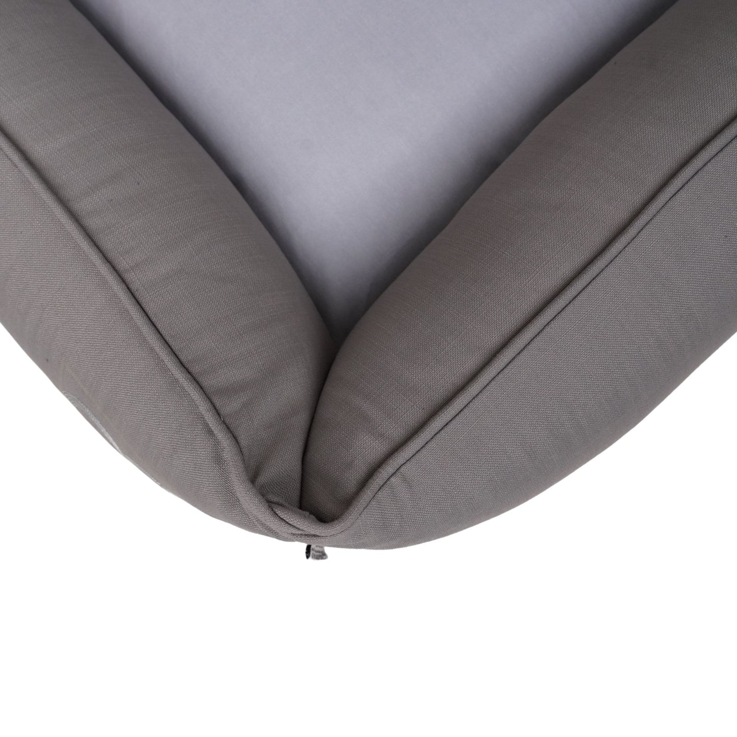 Wag & Wilder Bolster Dog Bed- Grey