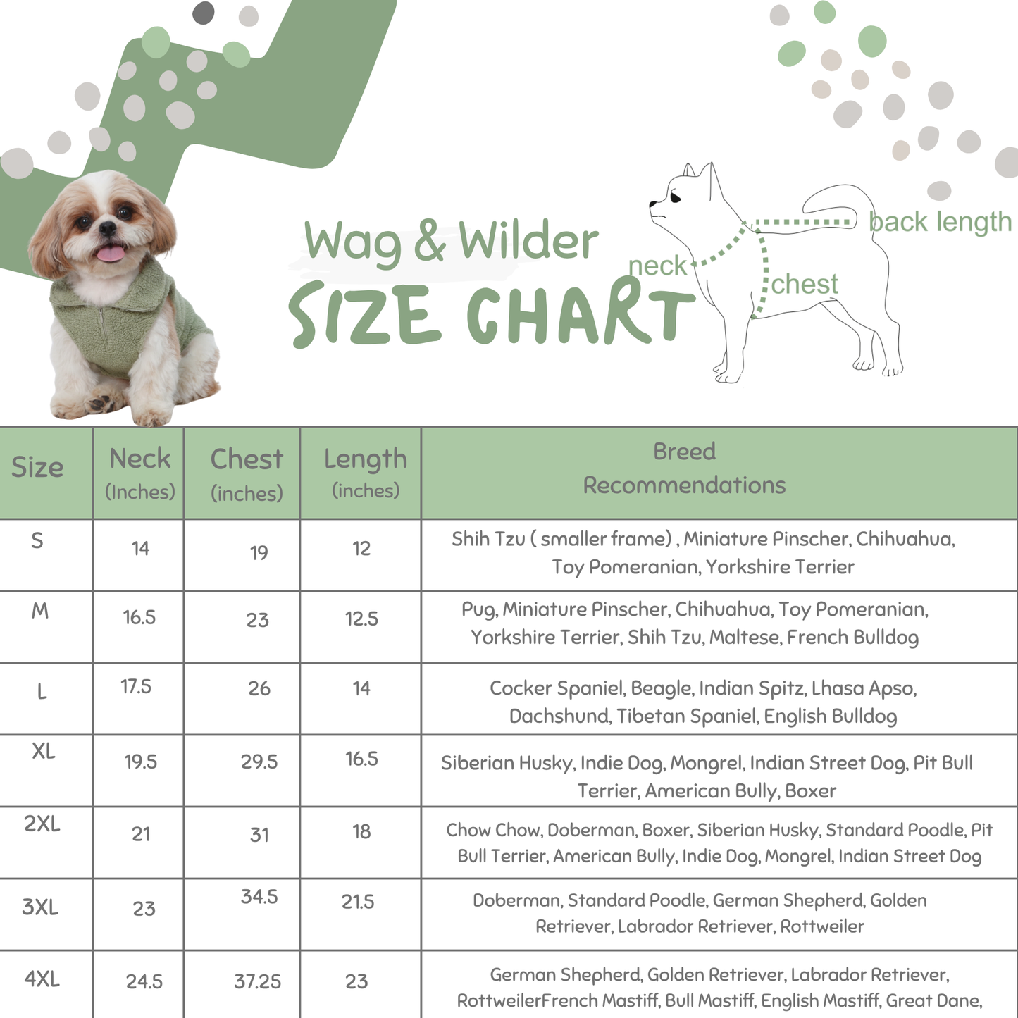 Wag & Wilder Dog Sherpa Sweater- Mint Green