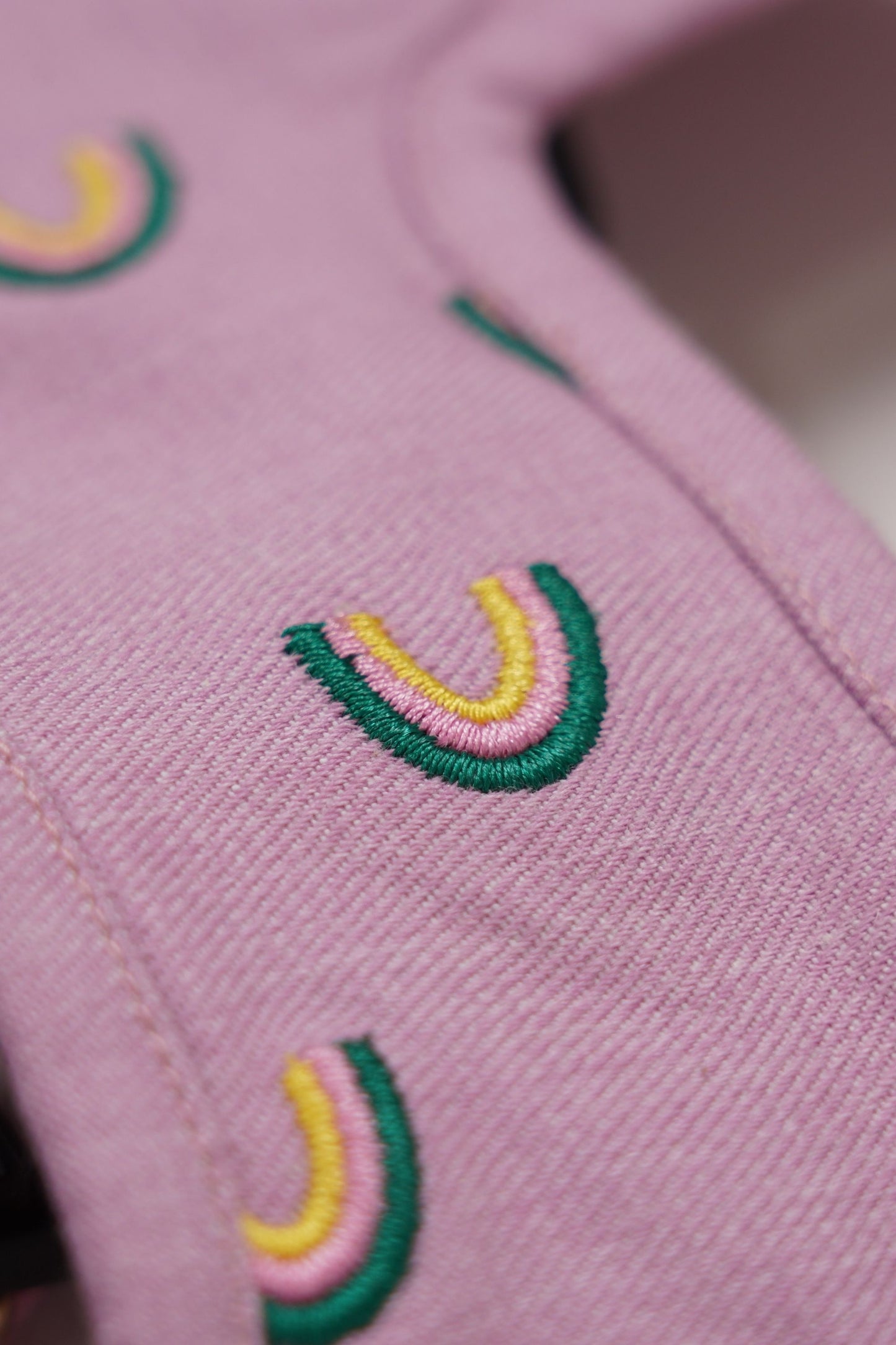 Wag & Wilder Dog Harness- Purple with Embroidery